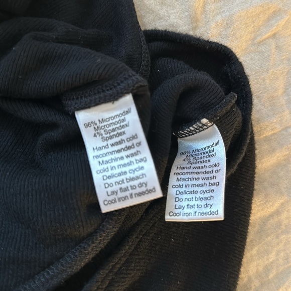 ATM micromodal bodysuit tank top + short sleeve top - Picture 8 of 17